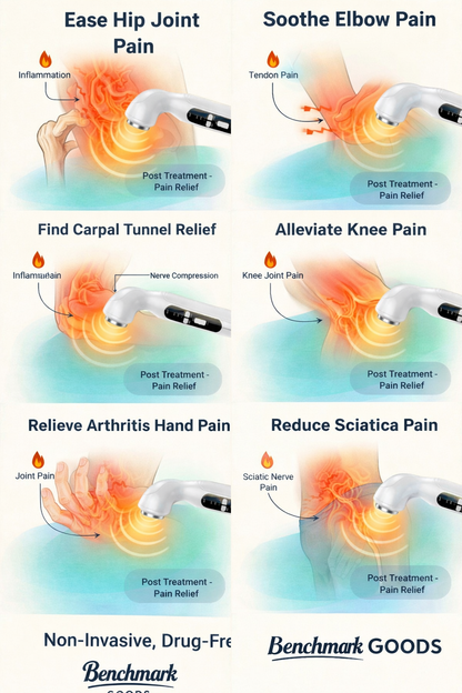 Ultrasonic relaxer physiotherapy device.