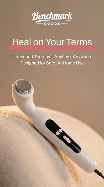 Ultrasonic relaxer physiotherapy device.