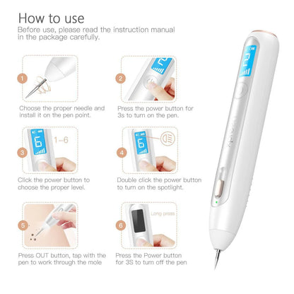 Advanced Plasma Pen Tattoo, Mole, Freckles and Skin Tag Eraser